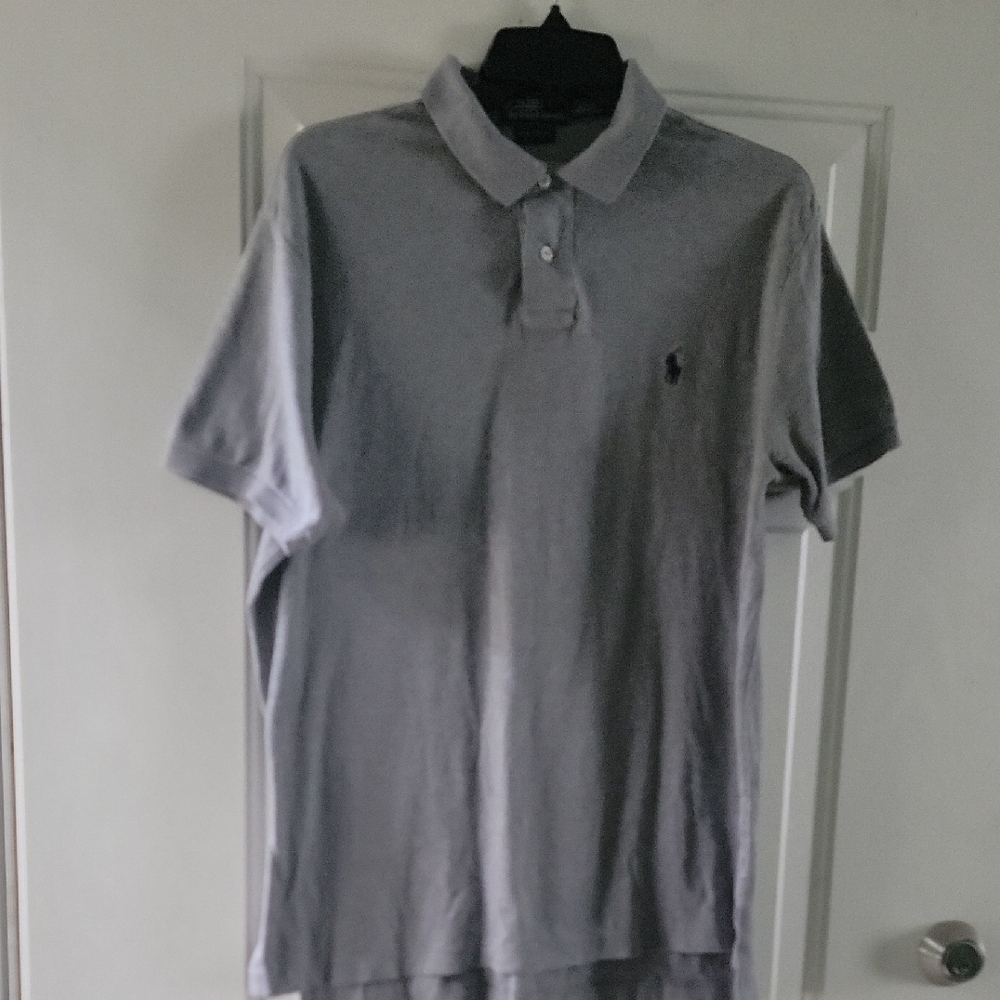 Ralph Lauren Light Gray Polo Shirt